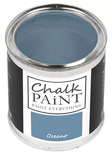 CHALK PAINT EVERYTHING Oceano 250 ml - Pittura e Finitura per ricolorare mobili e oggetti