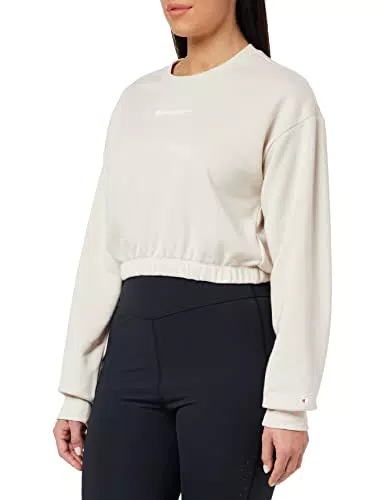 Champion American Classics - Crop Boxy Crewneck Felpa da Donna