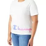 Champion T-shirt da Donna, Bianco, L