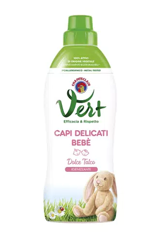 CHANTECLAIR Ecodetergente Capi Delicati Bebè, Talco