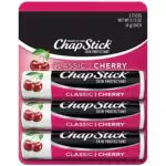 ChapStick Lip Balm, Classic Cherry, SPF 4, 3-5ml sticks