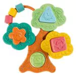 Chicco Baobab Forme e Incastri, Gioco a Incastro a Forma di Albero con 4 Forme Geometriche Colorate