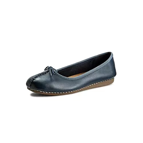Clarks Freckle Ice, Ballerine da Donna, Blu