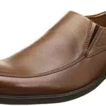 Clarks Whiddon Step, Mocassini Uomo, Dark Tan Leather