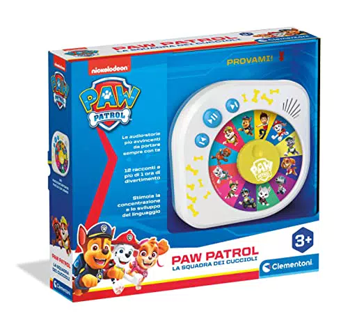 Clementoni Paw Patrol-La Squadra Dei Cuccioli-Racconta Storie Per Bambini