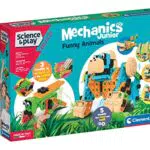 Clementoni- Science & Play Build-laboratorio di meccanica e Set Costruzioni per Bambini