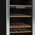 Climadiff CLS52 cantina vino Libera installazione Nero 52 bottiglia/bottiglie Cantinetta vino con compressore B