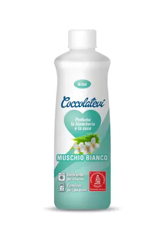 COCCOLATEVI Profumatore Bucato Lavatrice Muschio Bianco 300 ml