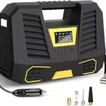 Compressore Aria Portatile per Auto, Mini Compressore Auto Digitale