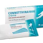 Connettivinamani crema Fidia farmaceutici, Tubo da 30 g, A base di Acido ialuronico sale sodico 0,2%