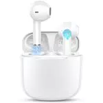 Cuffie Bluetooth Auricolari Bluetooth5.3, Cuffie Wireless in Ear con 4 Mic Bassi Profondi