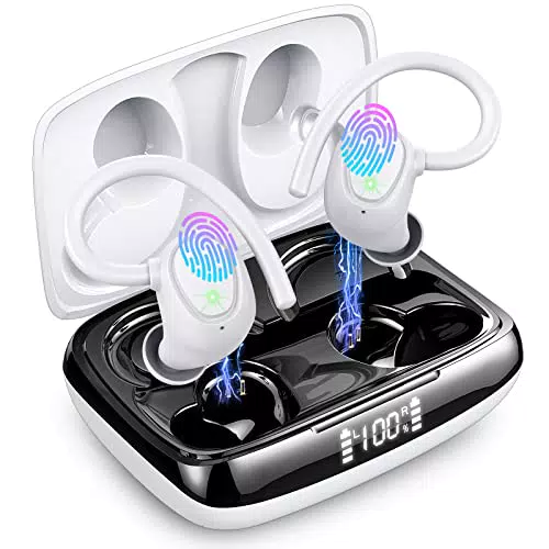 Cuffie Bluetooth Sport 2022, bianco