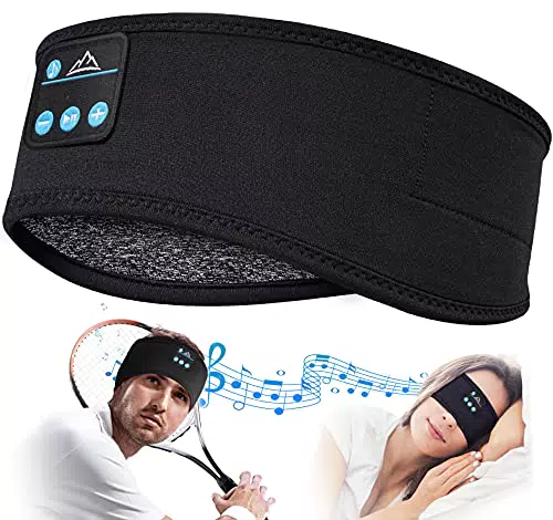 Cuffie per Dormire Regalo Uomo Donna - Idee Regalo Donna & Uomo Mascherina per Dormire Altoparlanti Stereo HD Integrati