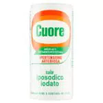 Cuore, Sale Iposodico Iodato, Formato da 180 g, Ridotto Apporto Di Sodio