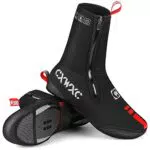 CXWXC Copriscarpe da Ciclismo Invernale Impermeabile con Chiusura Lampo