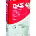 Das F348100 Pasta per Modellare, 250 g, Bianco
