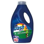 Dash Detersivo Lavatrice Liquido, 43 Lavaggi, Tecnologia Anti-Odore