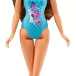 Dream Ella - MGA's Serie Splash - Bambola con Capelli castani e Costume da Bagno Verde Acqua con Fatine