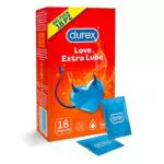 Durex Love Extra Lube Preservativi Extra Lubrificati