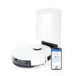 ECOVACS ROBOTICS DEEBOT N8 PRO+ robot aspirapolvere con stazione di aspirazione + funzione di pulizia