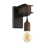EGLO Lampada da parete Townshend 4, plafoniera vintage a uno punto luce