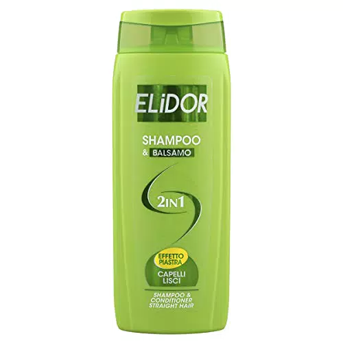 Elidor Shampoo & Balsamo 2 in 1, Per Capelli Lisci con Aloe Vera e Cheratina - 250 ML