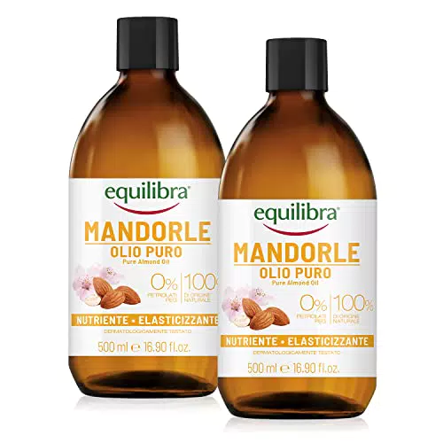Equilibra Corpo, Olio di Mandorle Puro, Olio di Mandorle Dolci