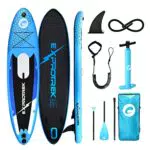Exprotrek Tavola Sup Gonfiabile - Set Completo per Stand Up Paddling - Spessore 6'' - Adatta a Tutti i Livelli di difficoltà