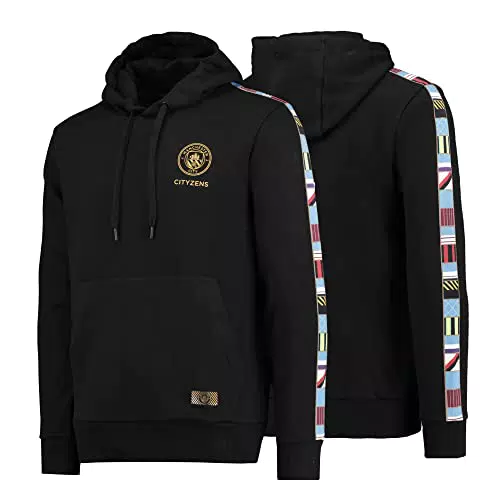 Felpa con Cappuccio Manchester City Legend - Nero - Taglia: XXL