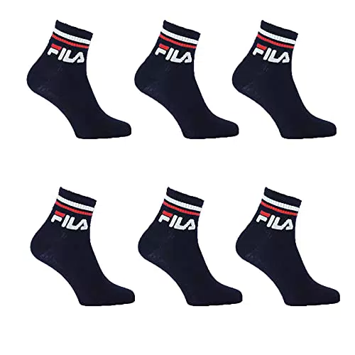 Fila F9398, Calze Unisex, Navy, 39/42
