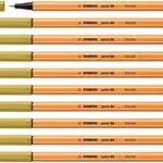 Fineliner - STABILO point 88 - Confezione da 10