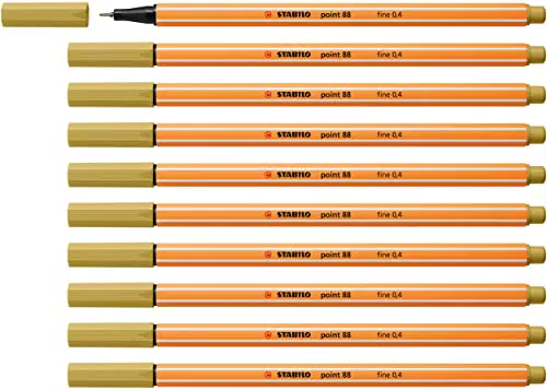 Fineliner - STABILO point 88 - Confezione da 10