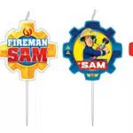 Fireman Sam 9902187, Set di 4 candele