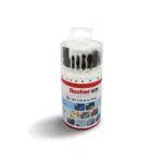Fischer Set 18 Punte per Trapano Assortite Muro Legno