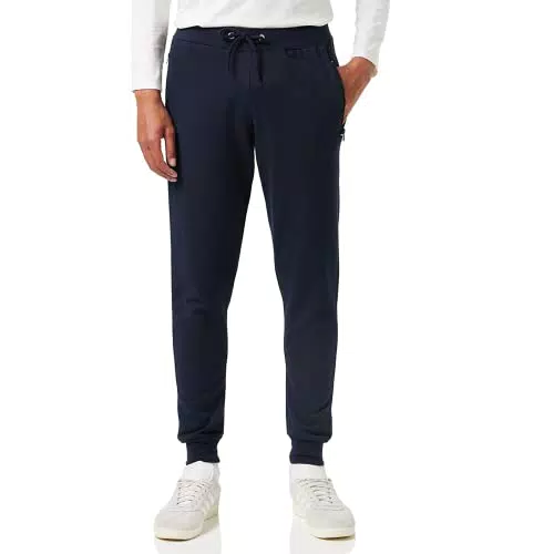 FM London pantaloni da jogging da uomo, Blu,