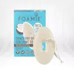 Foamie Gel doccia solido per pelle secca con estratto di cacao e olio di cocco, 100% vegano