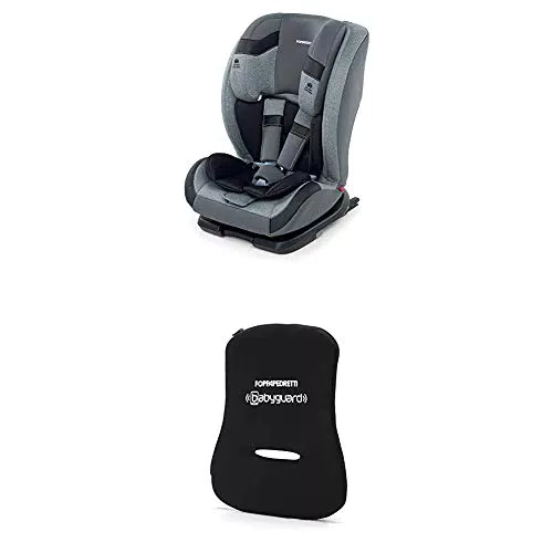 Foppapedretti Re-Klino Fix Seggiolino Auto + dispositivo antiabbandono, nero