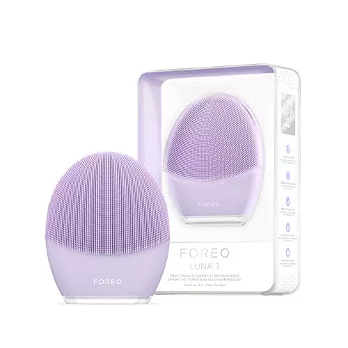 Foreo Luna 3 Spazzola Pulizia Viso per Pelle Sensibile
