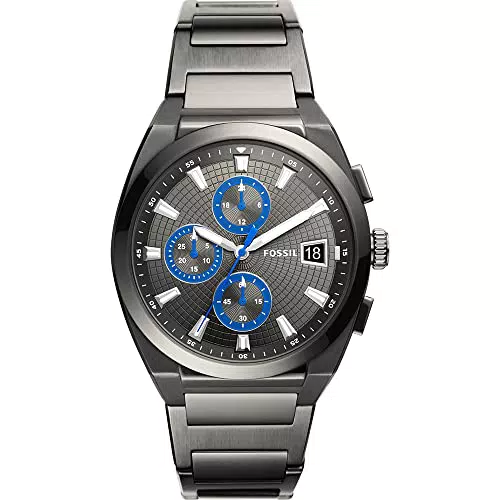 FOSSIL Orologio da uomo Everett Chronograph, misura cassa 42mm