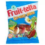 Fruittella Crazy Mix Caramelle Gommose, Gusto Frutti Assortiti con Succo di Frutta
