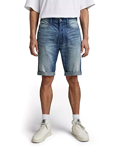 G-STAR RAW 3301 1 Pantaloncini Casual, Blue, 27 Uomini