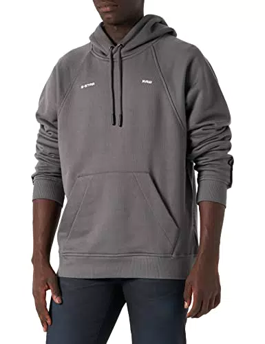 G-STAR RAW Tape Raglan Loose Hooded Sweater Felpa con Cappuccio