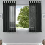 Gardinenbox - Set di 2 tende trasparenti per soggiorno, 175 x 140 cm
