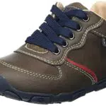 Geox scarpine Primi Passi Bimbo 0-24, Marrone/Blu