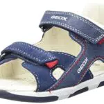 Geox B Sandal Tapuz Boy A, Primi Passi Bimbo 0-24, Blu