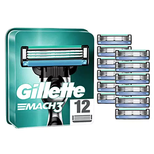 Gillette Mach 3 Lamette da Barba per Rasoio manuale Uomo
