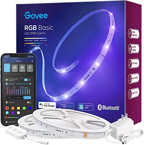 Govee Striscia LED Smart 20m, WiFi RGB Compatibile con Alexa e Google Smart Home