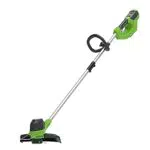 Greenworks G40LT Tagliabordi a Batteria per Giardini Medi