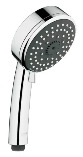 GROHE Vitalio Comfort 100, Manopola doccia a quattro getti, GROHE Water Saving, Sistema di fissaggio universale