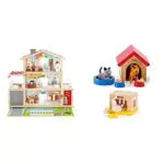 Hape- Casa Delle Bambole Family Mansion, Multicolore